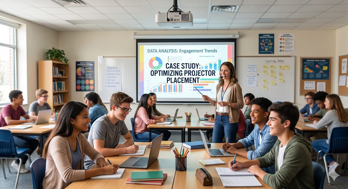 Optimizing Classroom Projector Placement for Better Student Engagement