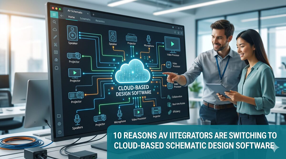 10 Reasons AV Integrators Are Switching to Cloud-Based Schematic Design Software – Blog