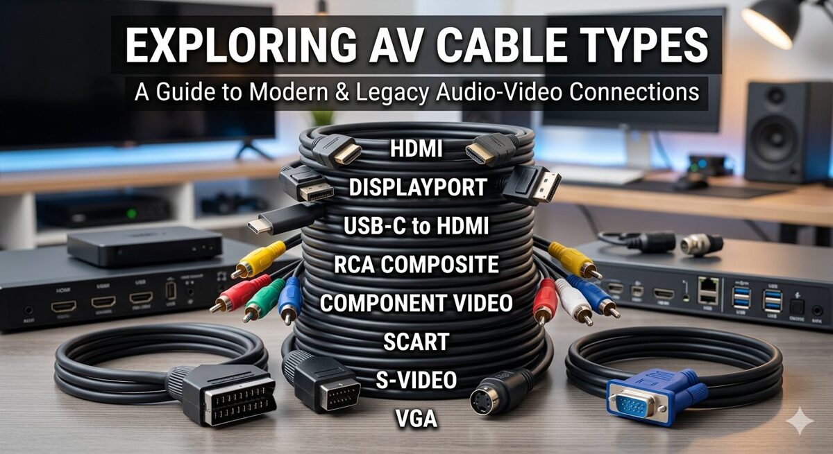 How to Choose the Right AV Cable Type for Signal Flow Diagrams – Blog