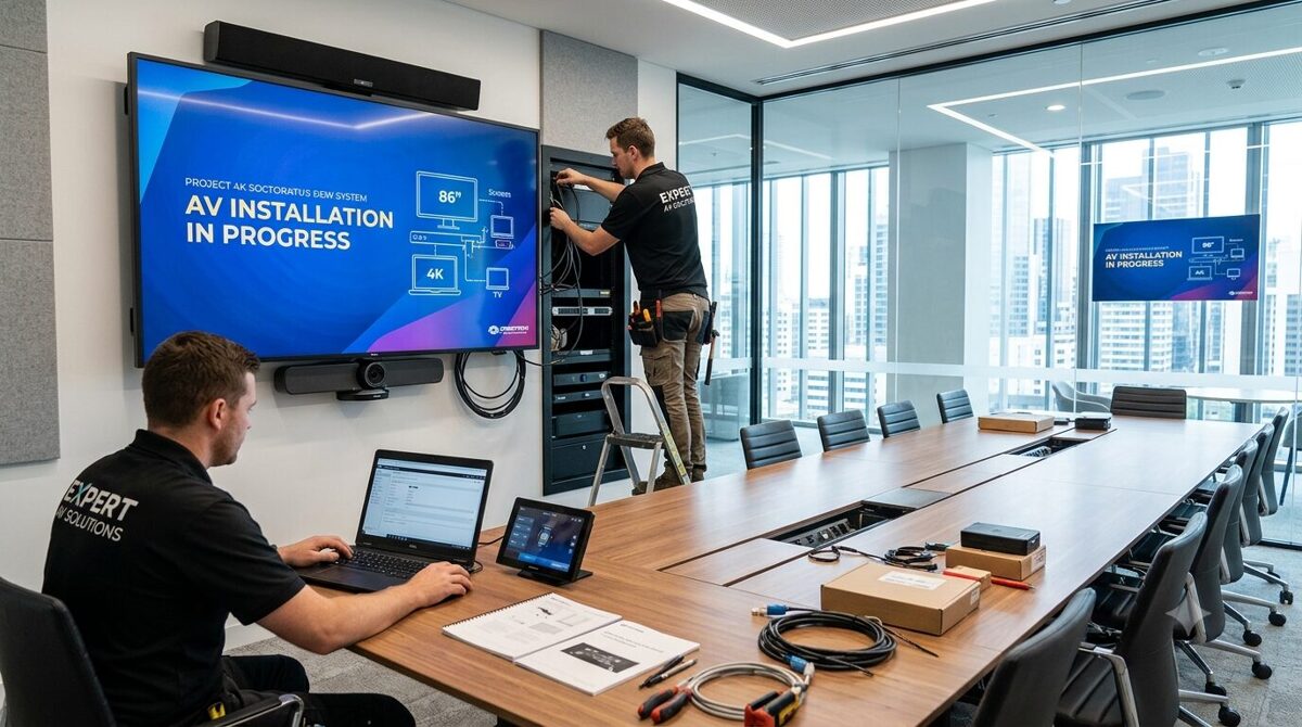 What Is Conference Room AV Installation? A Complete Guide for AV Professionals – Blog